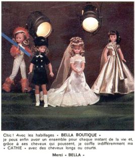 ASSEZ RARE TENUE DEAUVILLE POUPÉE CATHIE BELLA - Année 1972 EUR 89,00 - FR ASSEZ RARE TENUE DEAUVILLE POUPÉE CATHIE BELLA - Année 1972 EUR 89,00 - FR