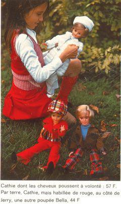 photo extraite d&lsquo;un magazine (article sur les jouets pour Noël 73)